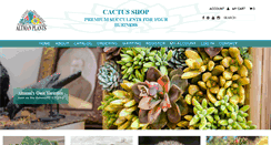 Desktop Screenshot of cactusshop.com